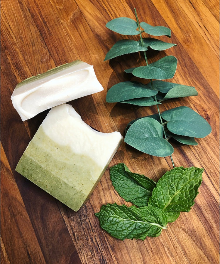 Peppermint-Eucalyptus Soap Bar