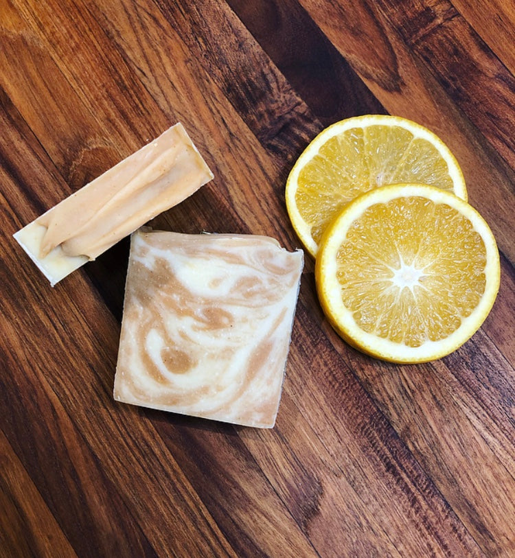 Orange Creamsicle Soap Bar
