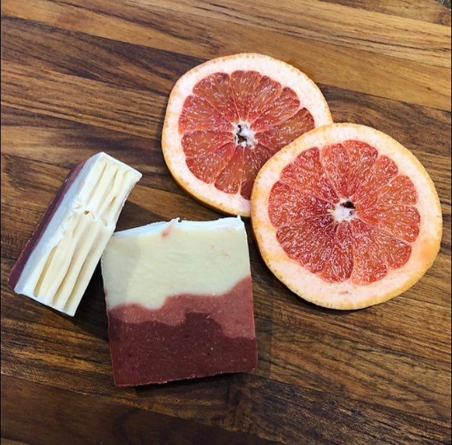 Pink Grapefruit Soap Bar